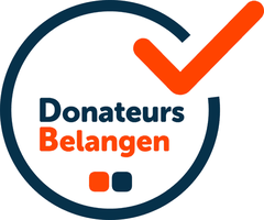 Logo Donateursbelangen — geregistreerd goed doel